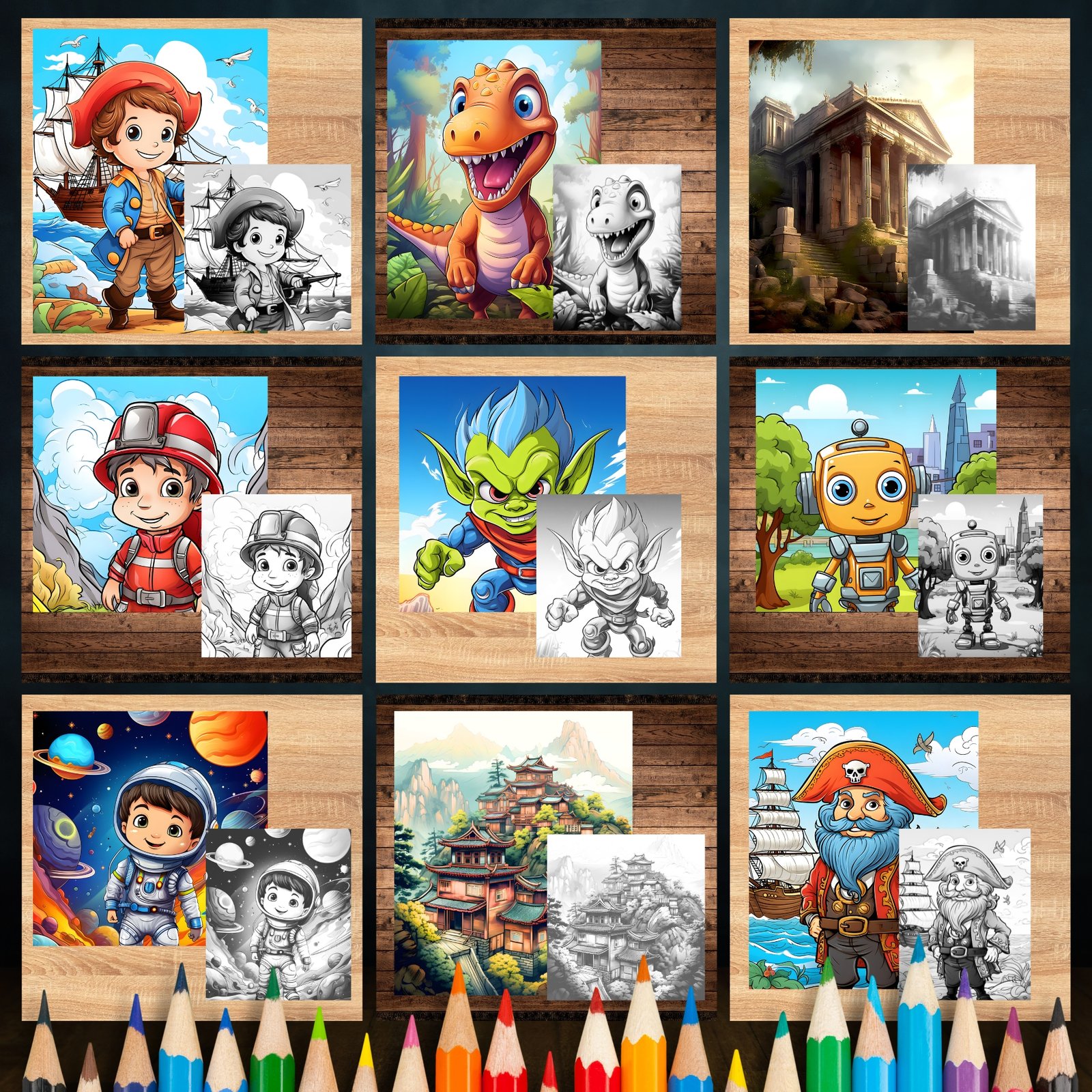 Coloring Books: Perfect for Kids and Adults Alike! - Image 4