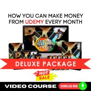 Udemy For Recurring Income Upgrade Package (Video Course)