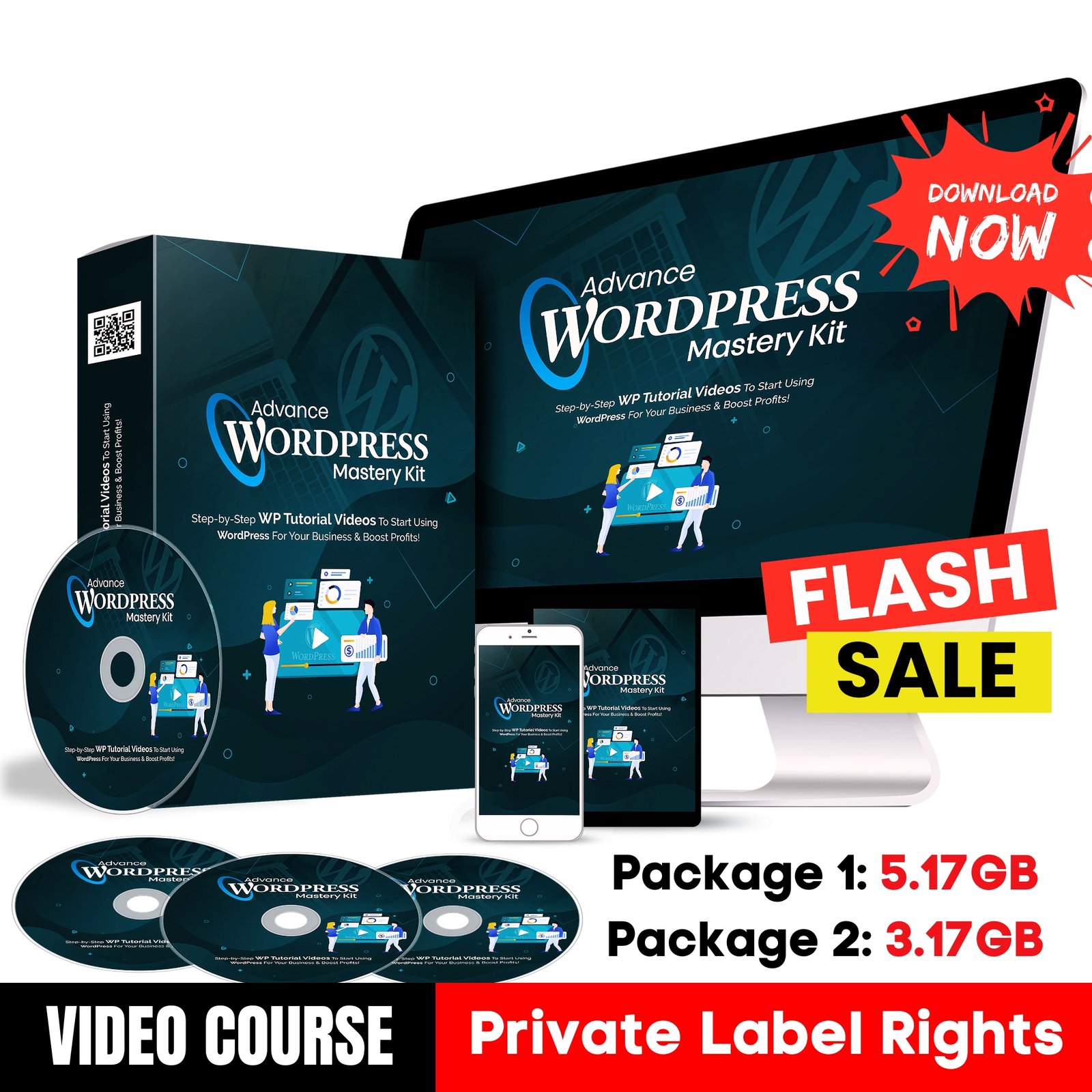 Advance WordPress Mastery Kit Upgrade Package (Video Course)